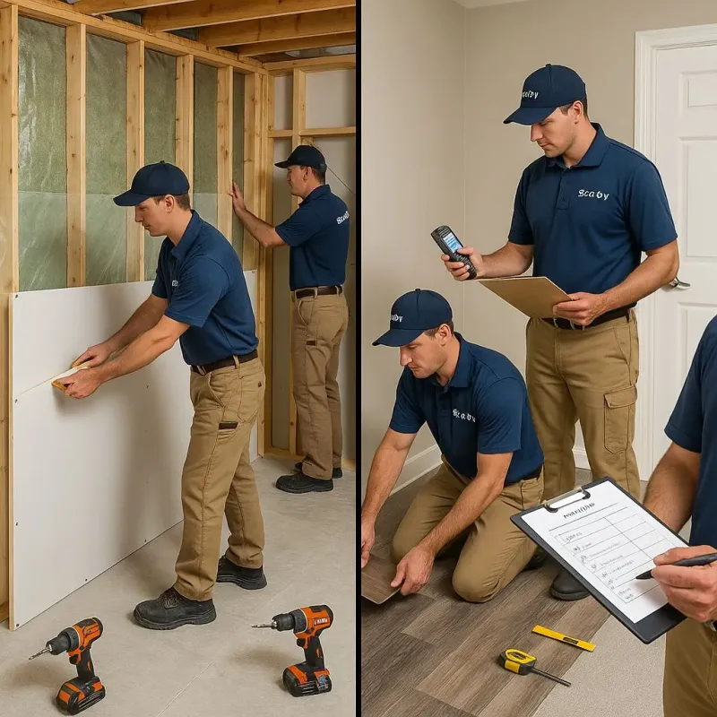 Repairs and Reconstruction process in Dewart, PA